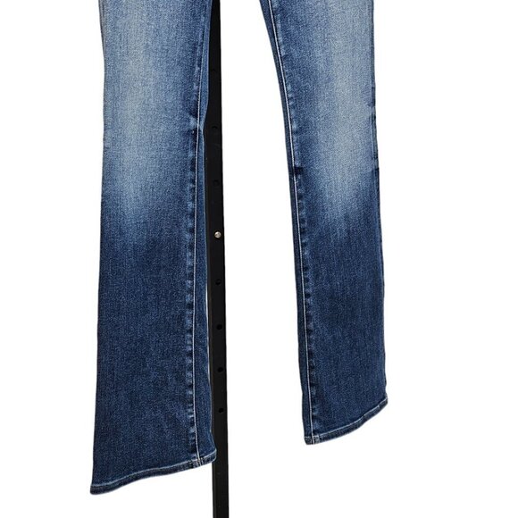 Denim Forum The Jane Mid Rise Boot Jeans Blue Size 25 - Picture 6 of 10